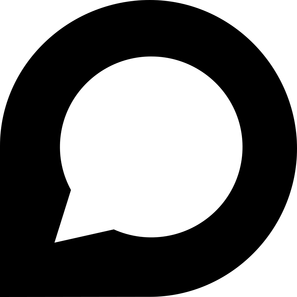 Discourse Dark logo Discourse Dark logo
