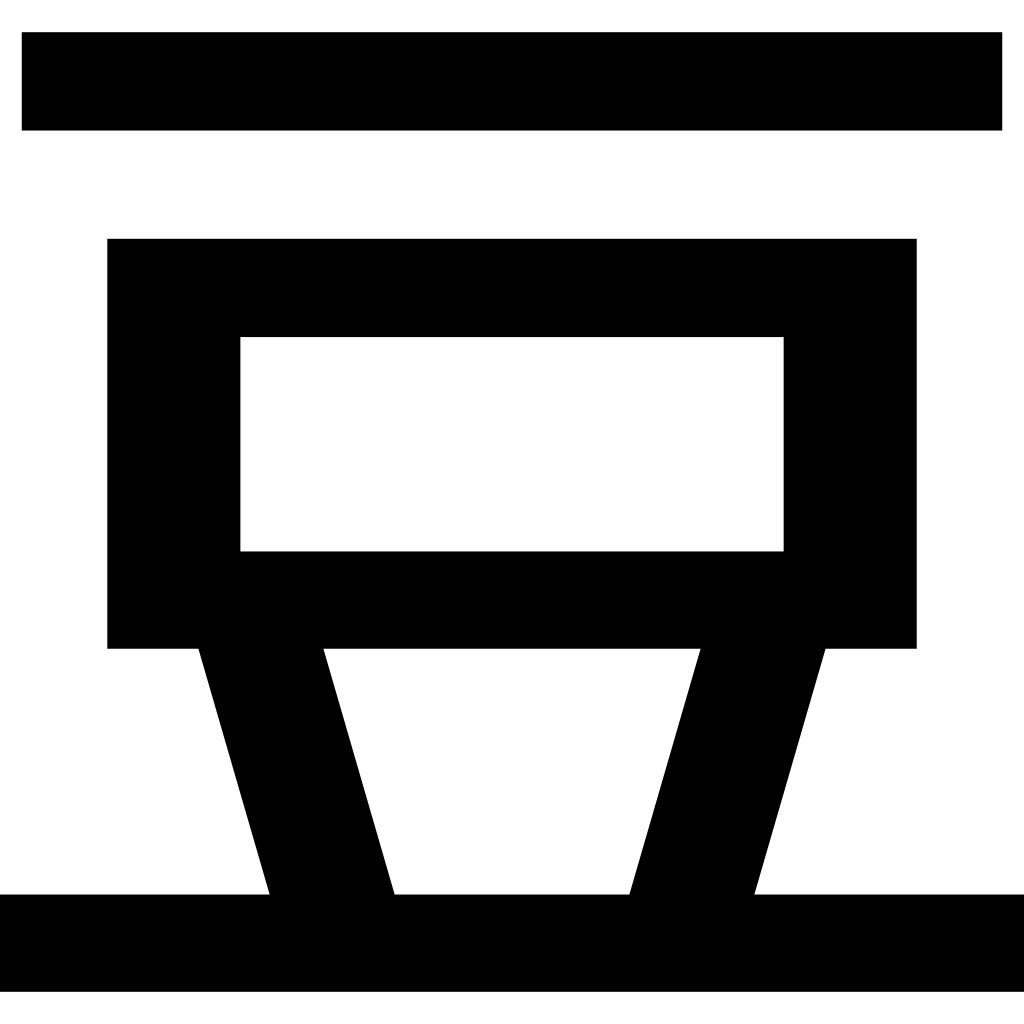 Douban Dark logo Douban Dark logo