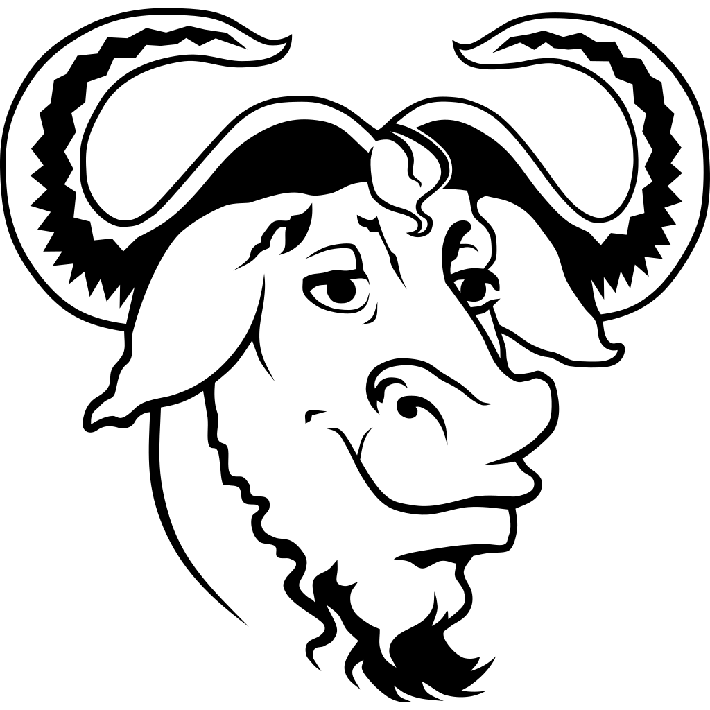 Gnu Dark logo Gnu Dark logo