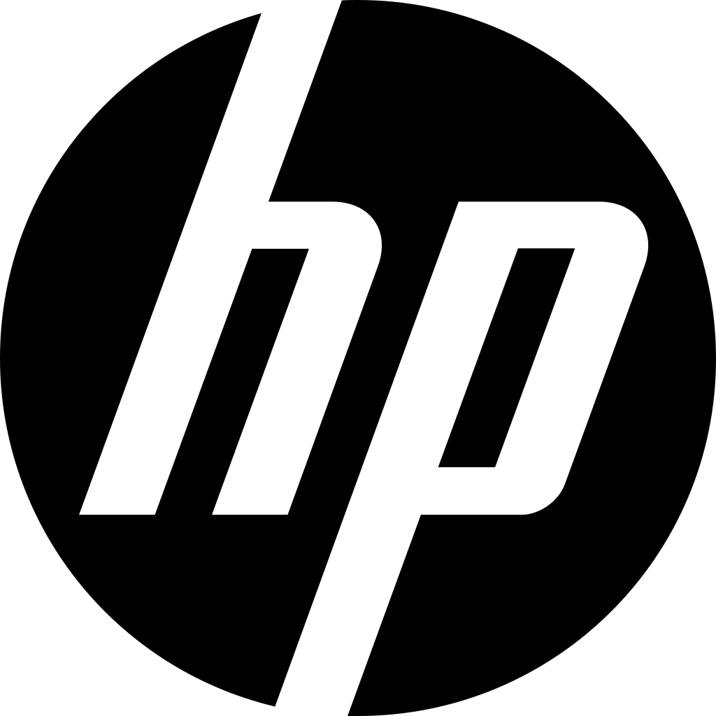 Hp Dark logo Hp Dark logo
