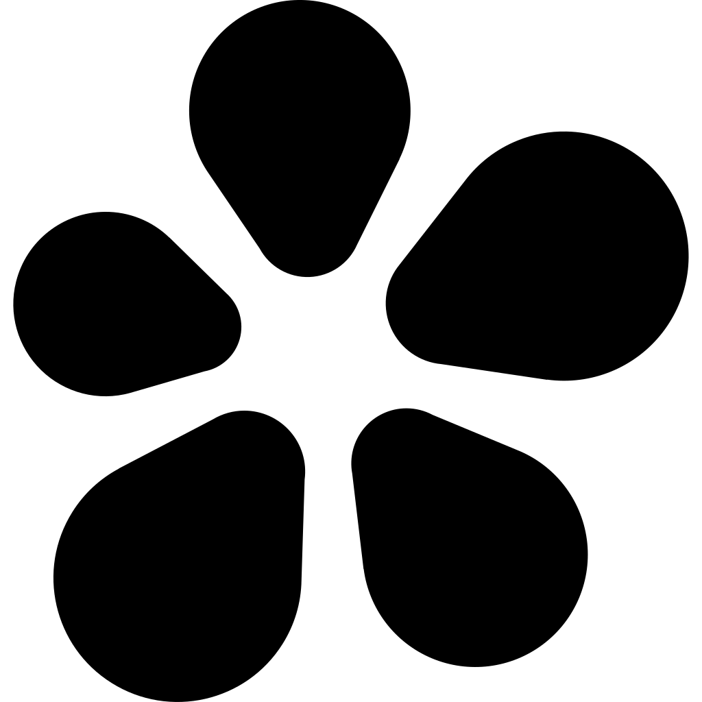 Icq Dark logo Icq Dark logo