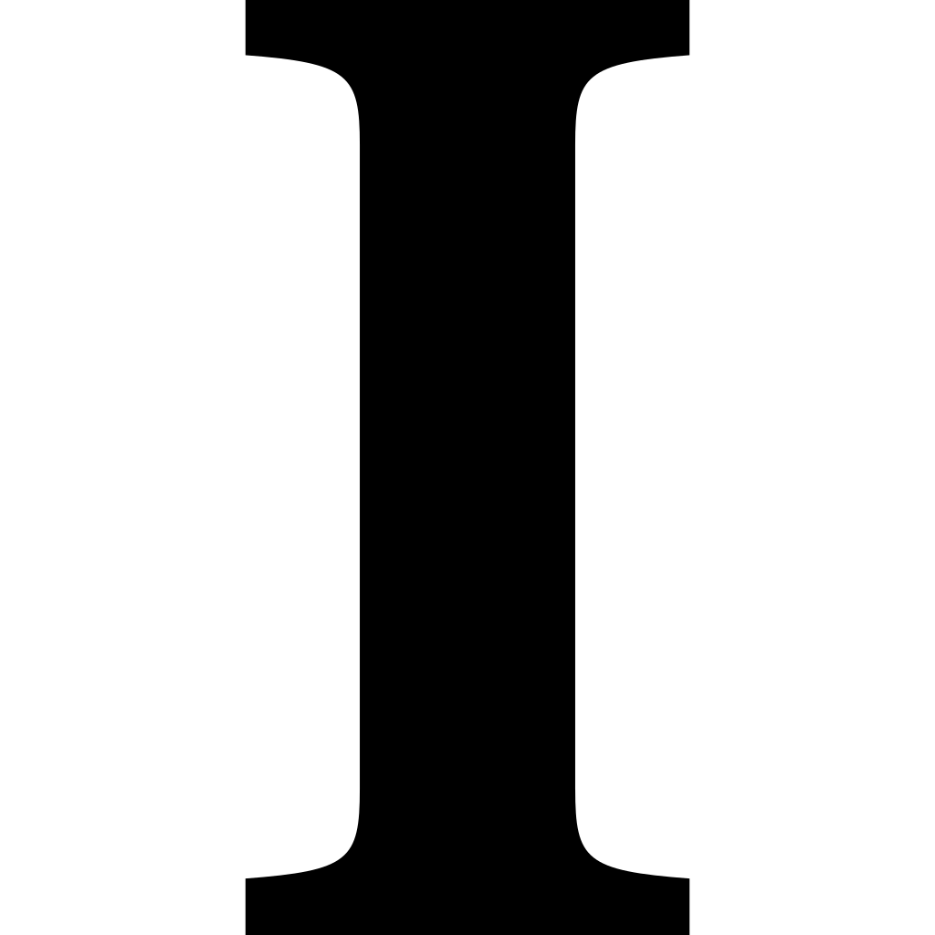 Instapaper Dark logo Instapaper Dark logo