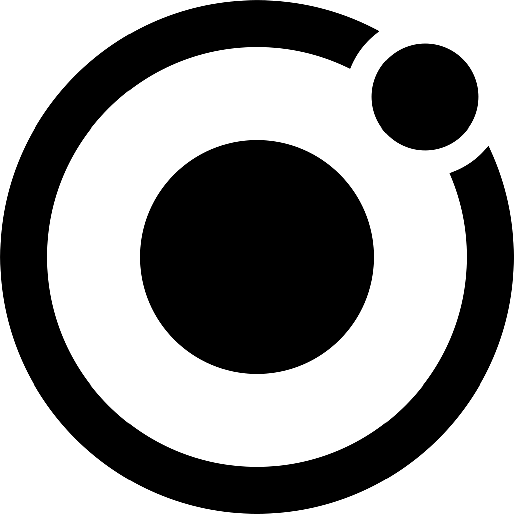 Ionic Dark logo Ionic Dark logo