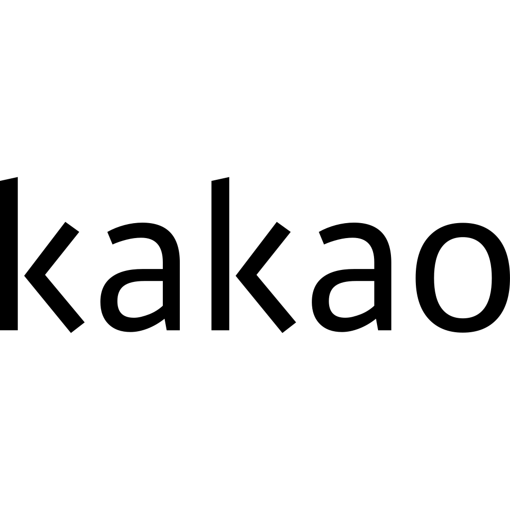 Kakao Dark logo Kakao Dark logo