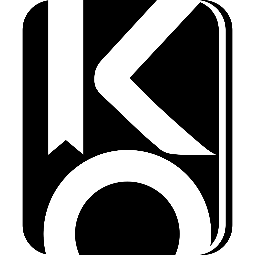Koreader Dark logo Koreader Dark logo