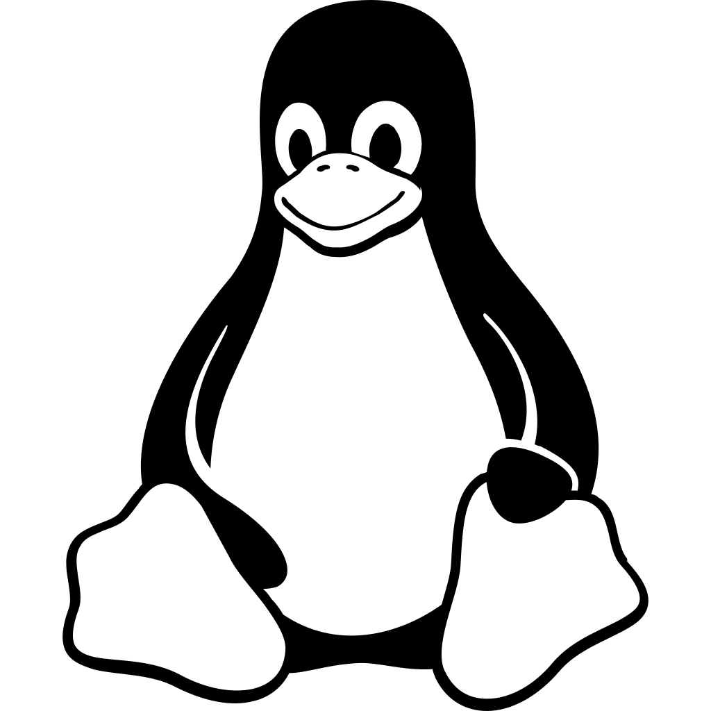 Linux Dark logo Linux Dark logo