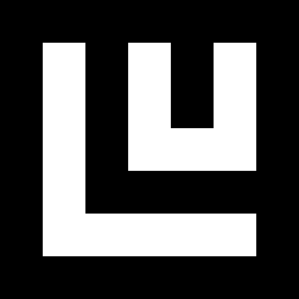Ludwig Dark logo Ludwig Dark logo