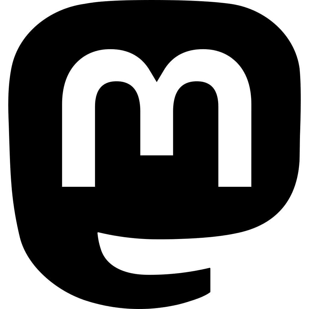 Mastodon Dark logo Mastodon Dark logo