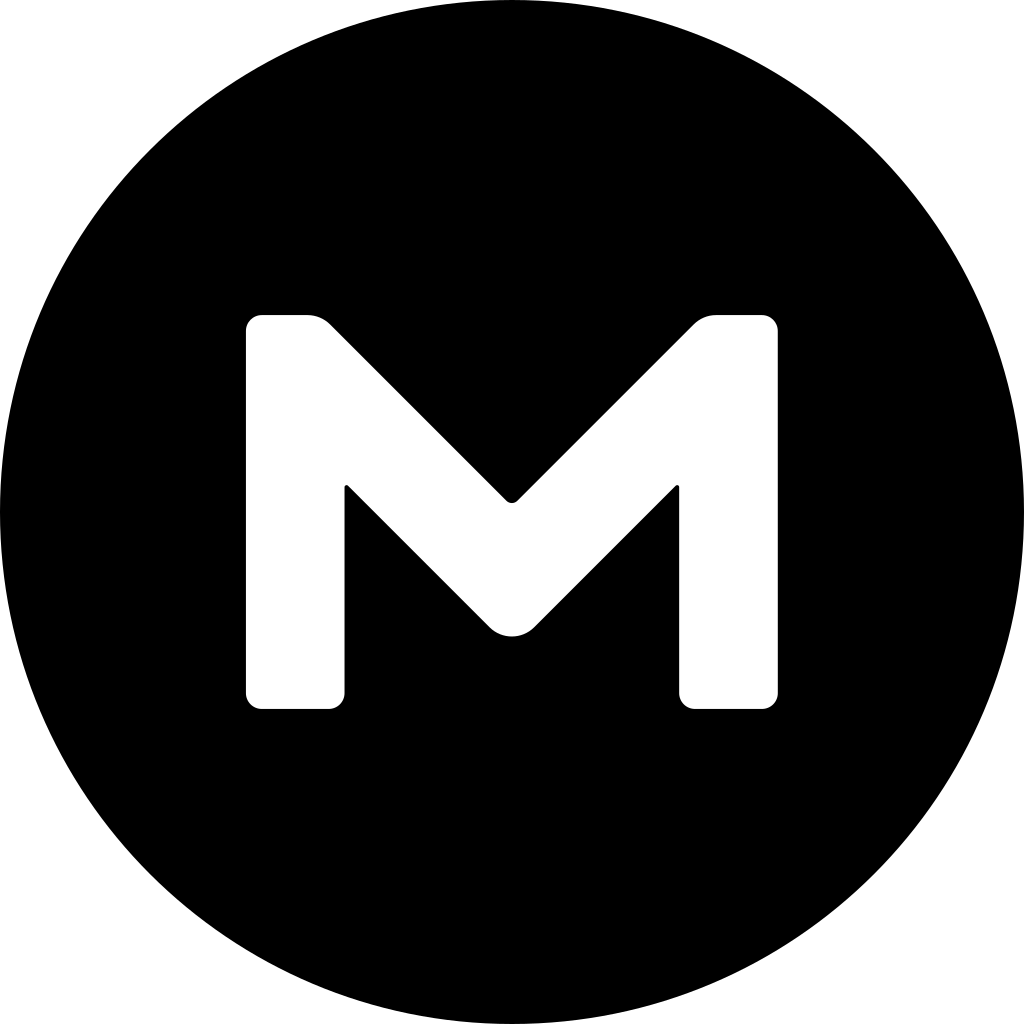 Mega Dark logo Mega Dark logo