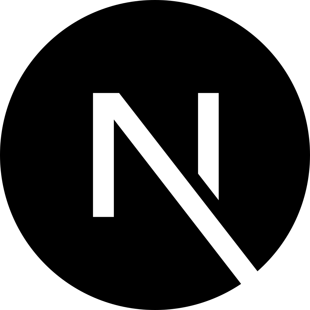 Nextdotjs Dark logo Nextdotjs Dark logo