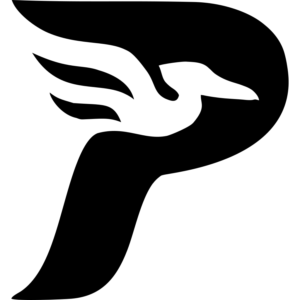 Pelican Dark logo Pelican Dark logo