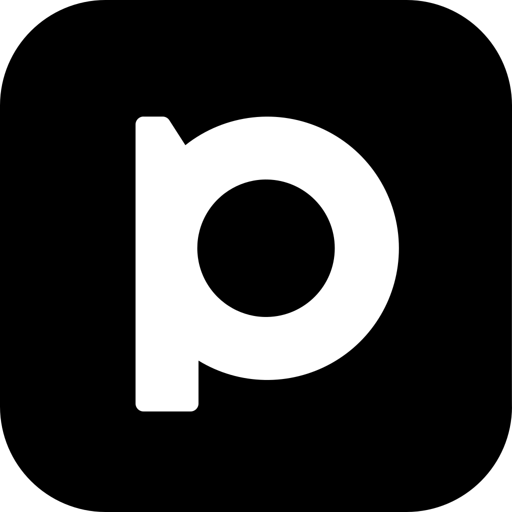 Pixiv Dark logo Pixiv Dark logo