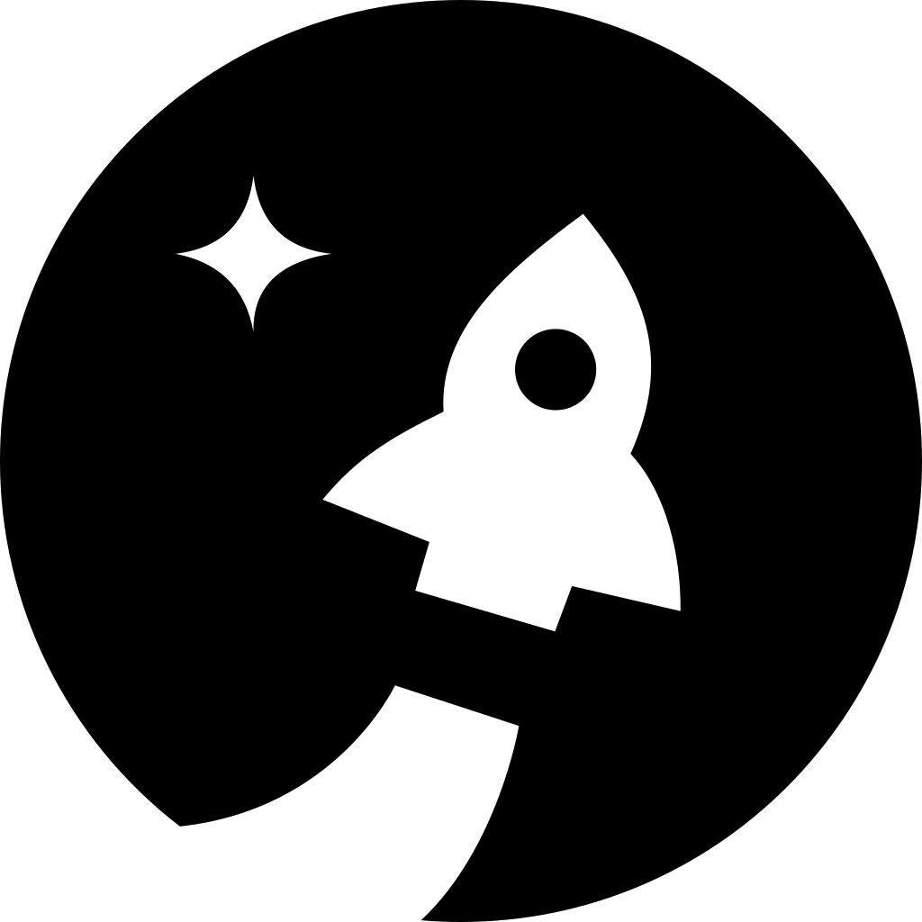 Starship Dark logo Starship Dark logo