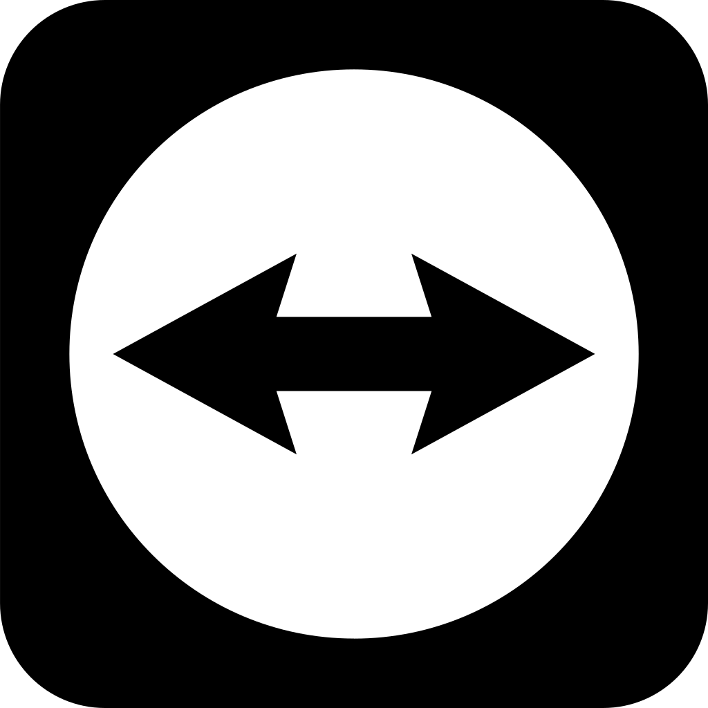 Teamviewer Dark logo Teamviewer Dark logo