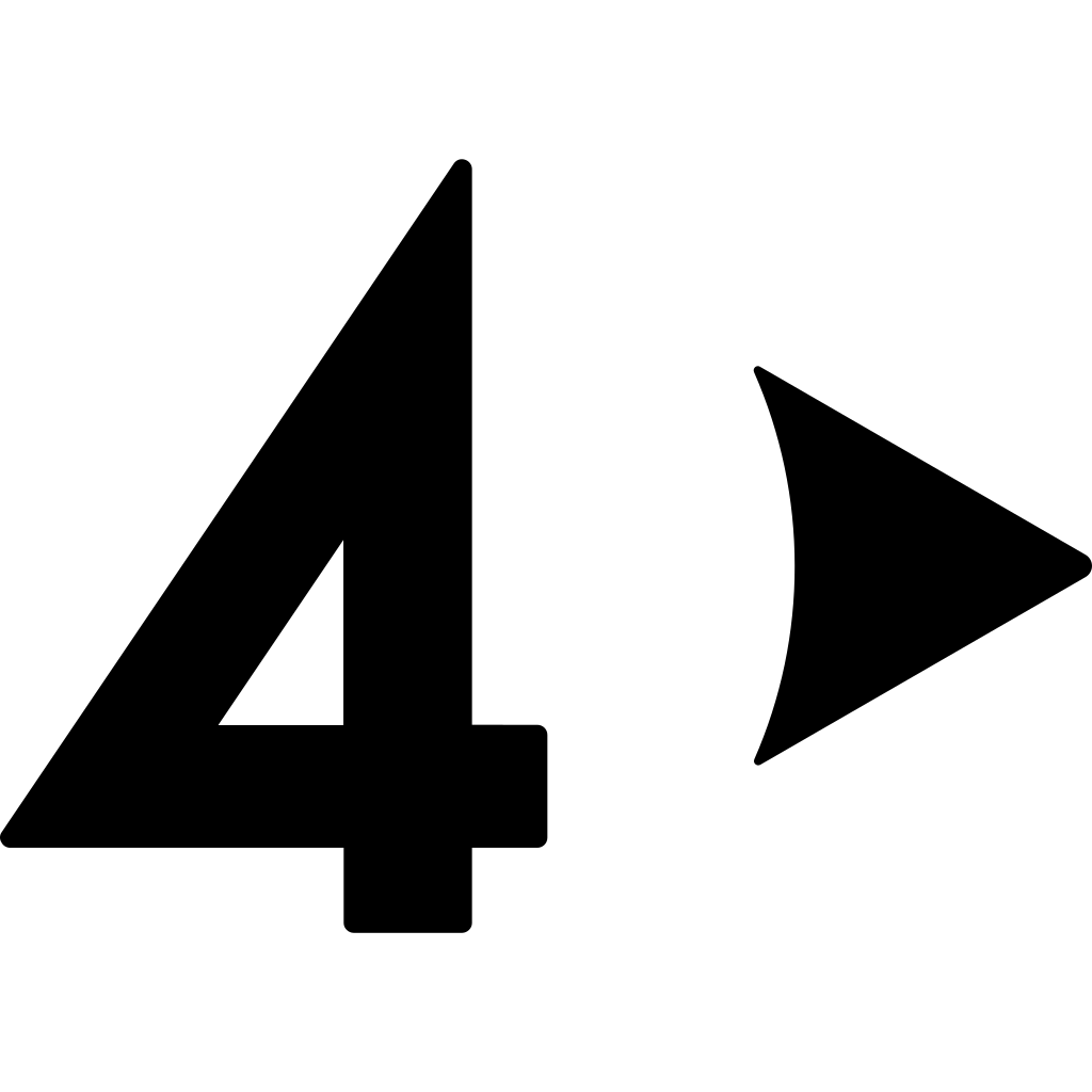 Tv4play Dark logo Tv4play Dark logo