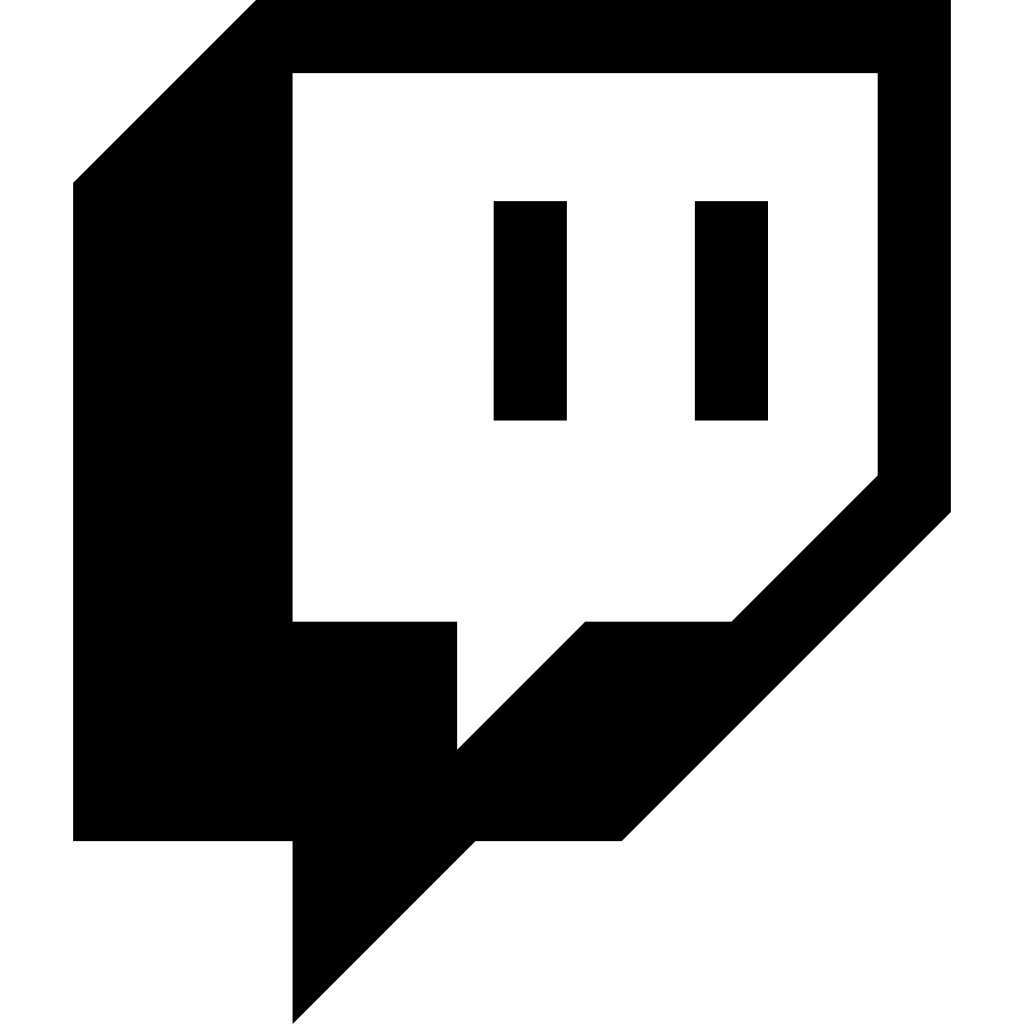 Twitch Dark logo Twitch Dark logo