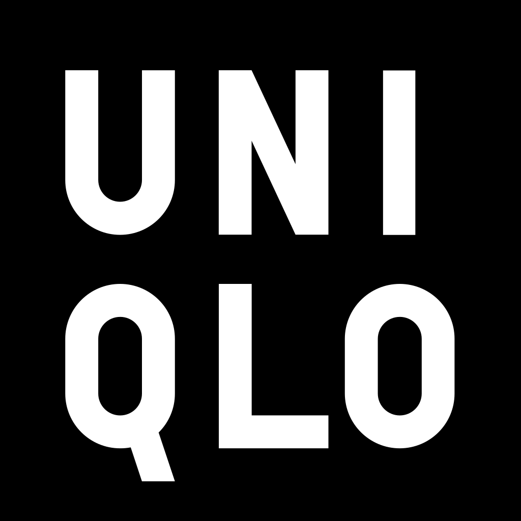 Uniqlo Dark logo Uniqlo Dark logo
