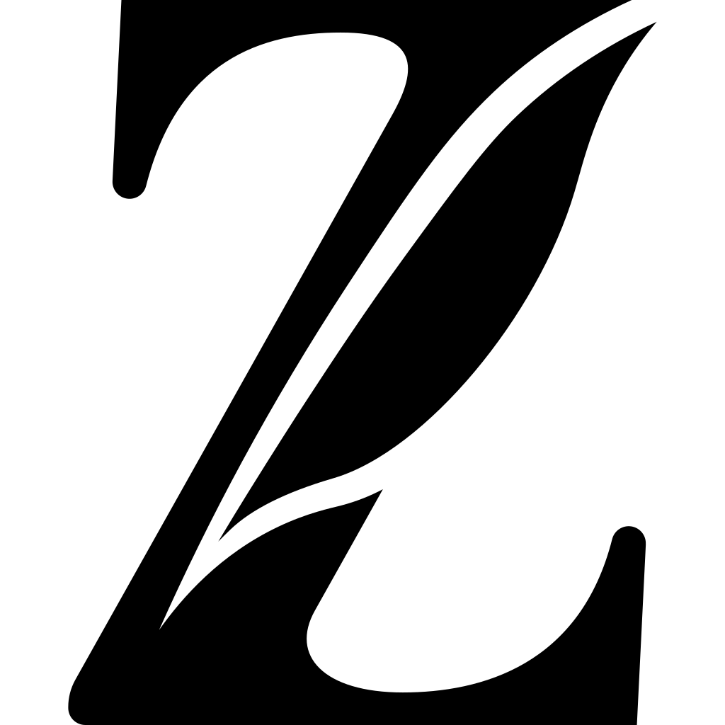Zola Dark logo Zola Dark logo