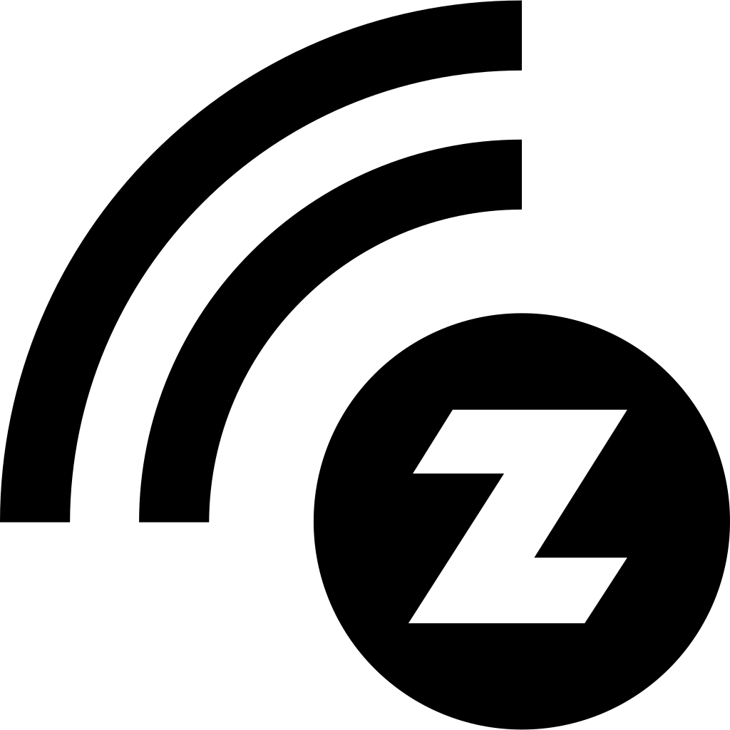 Zwave Dark logo Zwave Dark logo