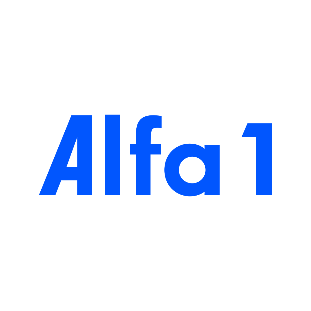 Alfa1 logo Alfa1 logo