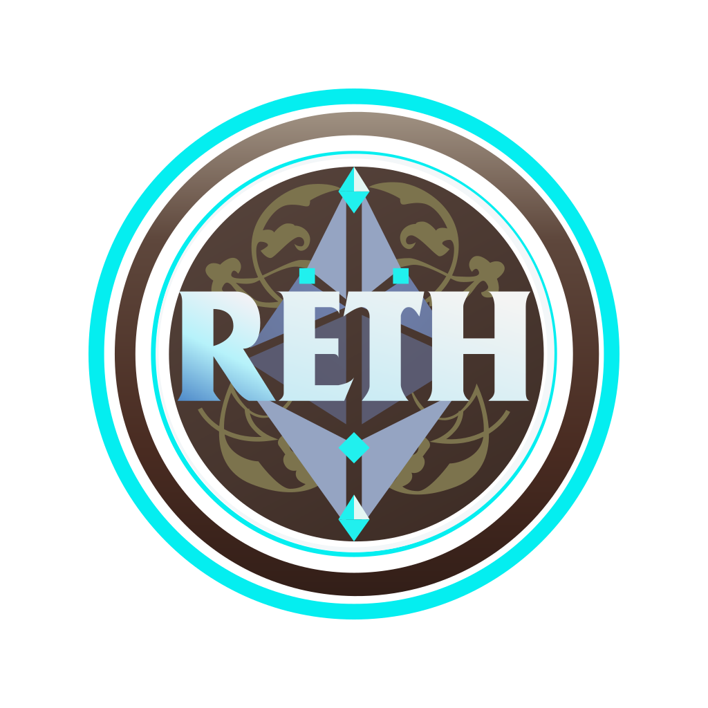 Reth logo Reth logo