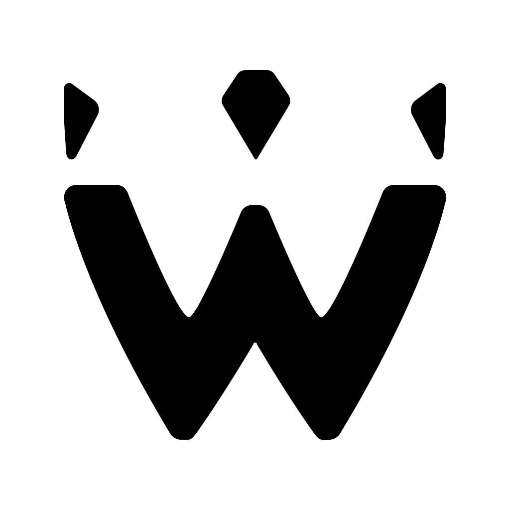 Crwny Dark logo Crwny Dark logo